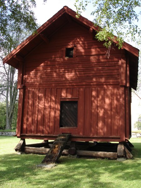Old house they used to dry hay in
