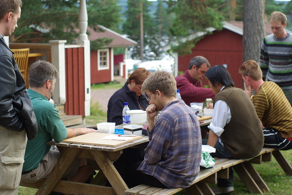 Evening games at Tallbacken